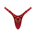 Strap-On-Me Leatherette Harness Fabulous One Size Red Glossy