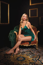 Coquette Holiday Dress Green XL