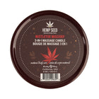Earthly Body Hemp Seed 3-in-1 Massage Candle Mistletoe Mischief 6 oz.