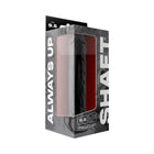 Shaft Model J 9.5 in. Liquid Silicone Dong Black