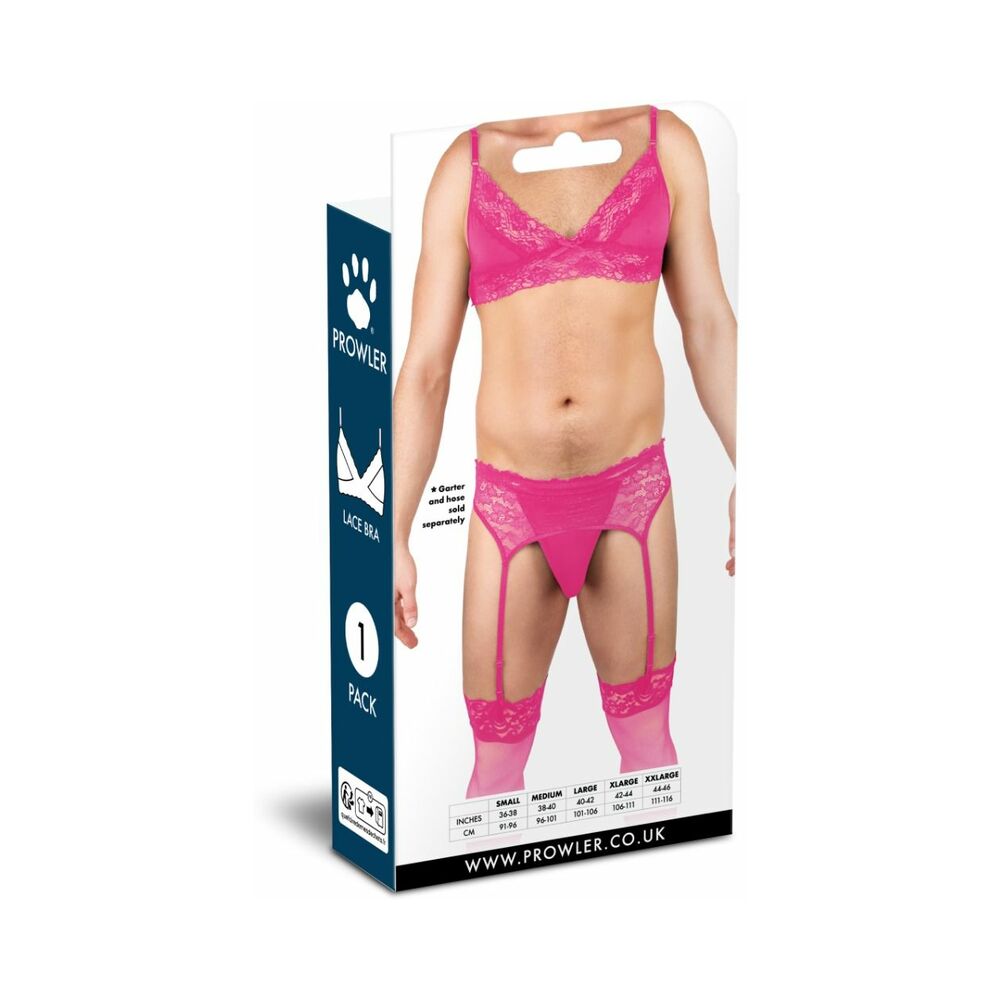 Prowler Lace Bra Pink S