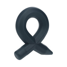 LEVELZ Pencil Liquid Silicone Cock Ring Black