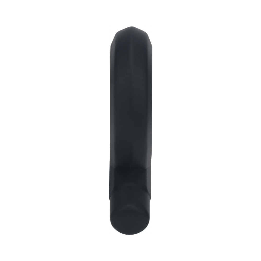 LEVELZ Pencil Liquid Silicone Cock Ring Black