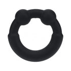 LEVELZ Metal & Silicone Cock Ring Black