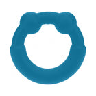 LEVELZ Metal & Silicone Cock Ring Teal