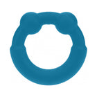 LEVELZ Metal & Silicone Cock Ring Teal