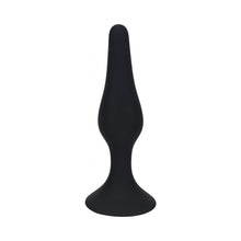 LEVELZ Slim Silicone Anal Plug Medium Black