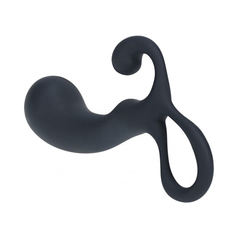 LEVELZ Bulb with Loop Silicone Prostate Massager Small Black