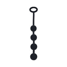 LEVELZ Round Silicone Anal Balls Small 20mm Black