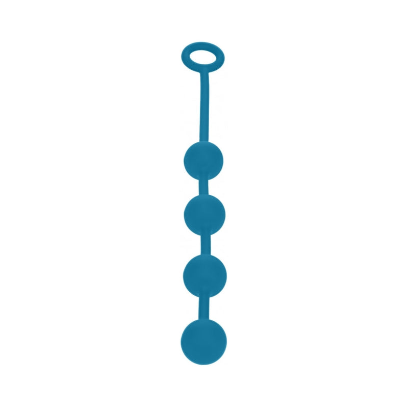 LEVELZ Round Silicone Anal Balls Medium 30mm Teal