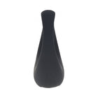 LEVELZ Vibrating Liquid Silicone Cock & Ball Ring Black