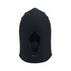 LEVELZ Adjustable Vibrating Silicone Penis Head Stimulator Black