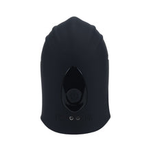 LEVELZ Adjustable Vibrating Silicone Penis Head Stimulator Black