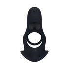 LEVELZ Triple Motor Vibrating Silicone Cock Ring Black
