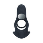 LEVELZ Triple Motor Vibrating Silicone Cock Ring Black