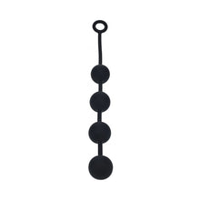 LEVELZ Round Silicone Anal Balls XLarge 50mm Black