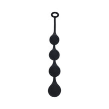 LEVELZ Waterdrop Silicone Anal Balls Large 40mm Black