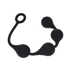 LEVELZ Waterdrop Silicone Anal Balls Large 40mm Black