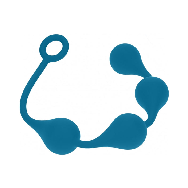 LEVELZ Waterdrop Silicone Anal Balls Large 40mm Teal