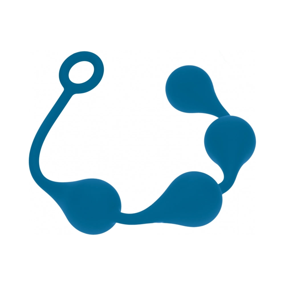 LEVELZ Waterdrop Silicone Anal Balls Large 40mm Teal
