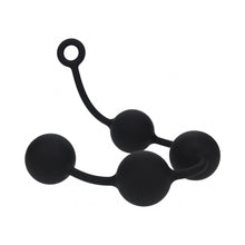 LEVELZ Round Silicone Anal Balls XXLarge 60mm Black