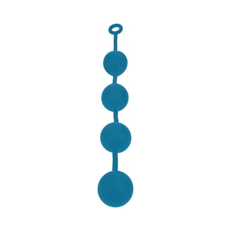 LEVELZ Round Silicone Anal Balls XXLarge 60 mm Teal