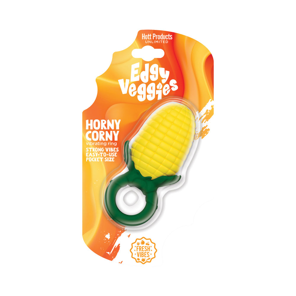 Edgy Veggies Horny Corny Vibrating Ring