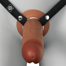 Fantasy X-Tensions Elite Silicone Hollow Strap-On Dual Density 9in Brown