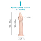 b-Vibe Silicone Hand Fisting Dildo