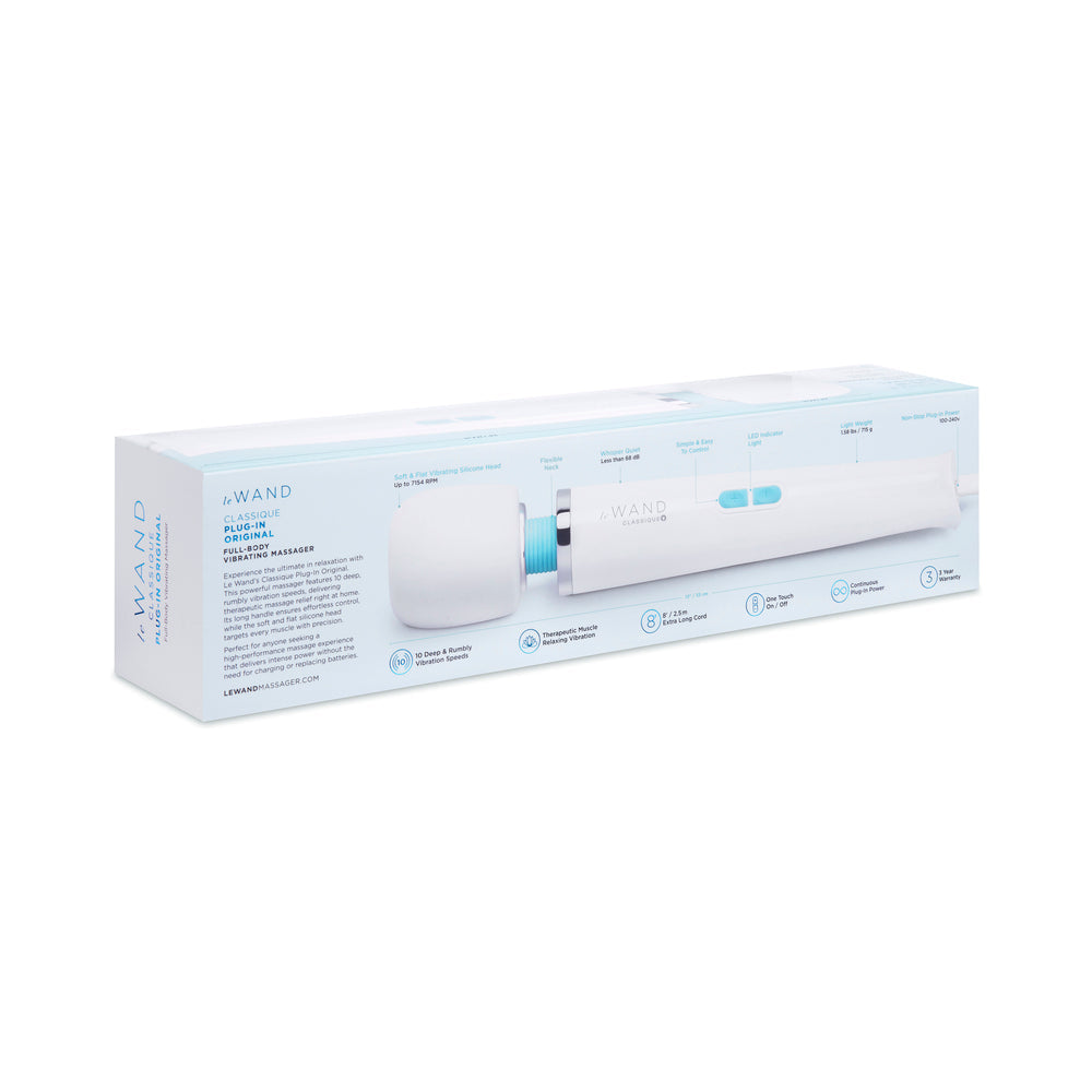 Le Wand Classique Plug-In Wand Massager