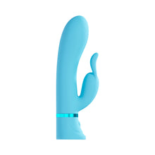 Loveline Tendre Rechargeable Silicone Rabbit Vibrator Blue