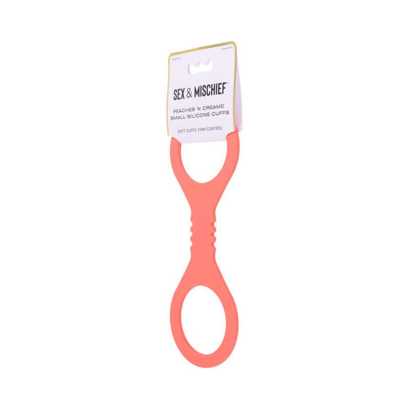 Sportsheets Sex & Mischief Peaches ''n CreaMe Small Silicone Cuffs