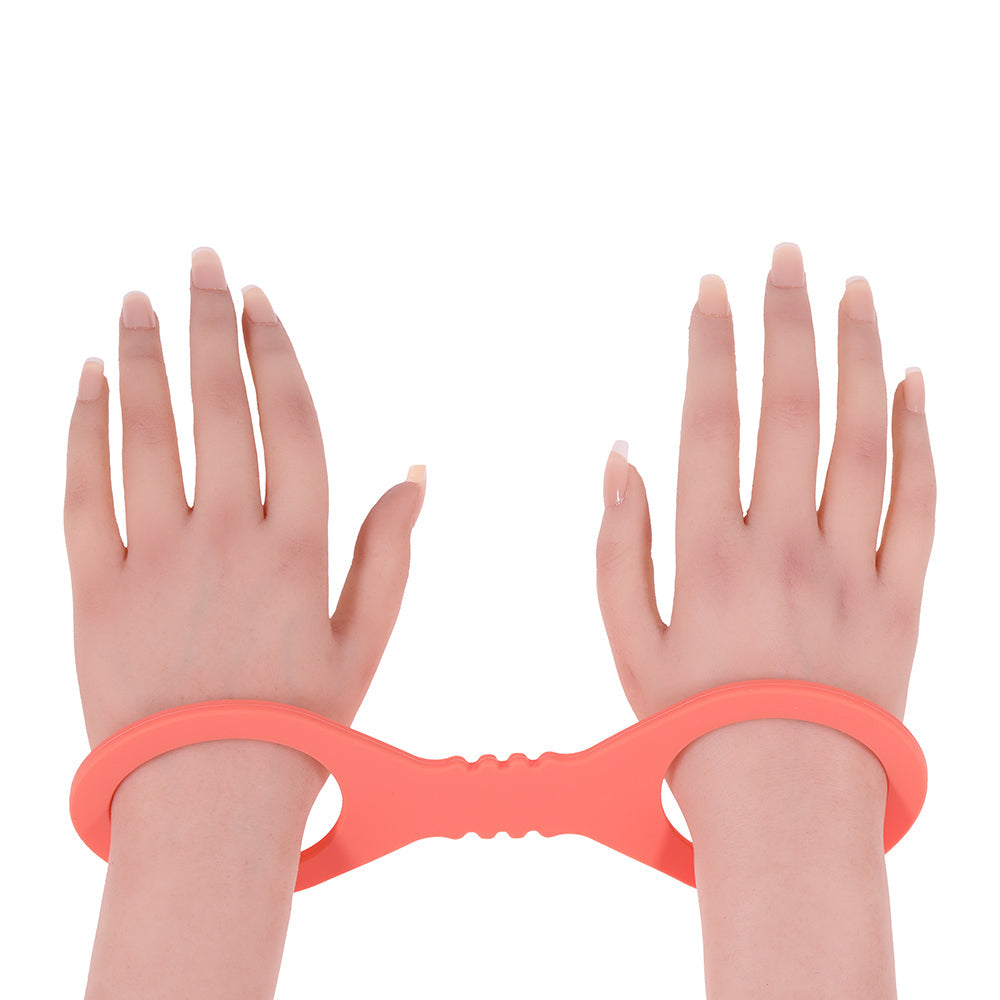 Sportsheets Sex & Mischief Peaches ''n CreaMe Small Silicone Cuffs