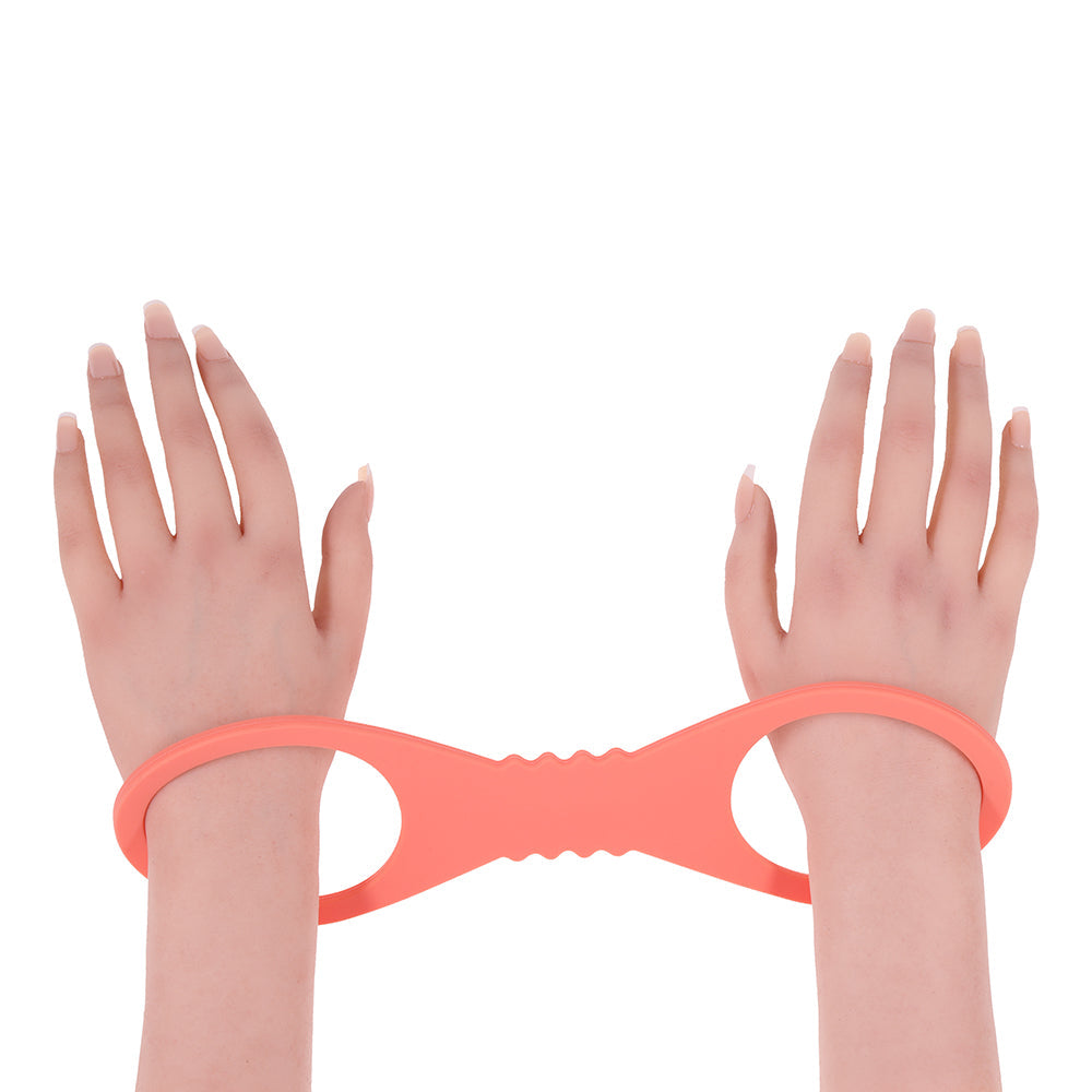 Sportsheets Sex & Mischief Peaches ''n CreaMe Large Silicone Cuffs