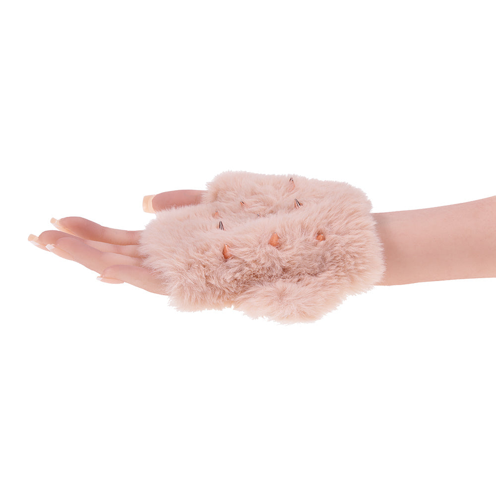 Sportsheets Sex & Mischief Peaches ''n CreaMe Spiked Sensory Glove