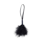 Sportsheets Sex & Mischief Peaches ''n CreaMe Wrist Feather Tickler Black