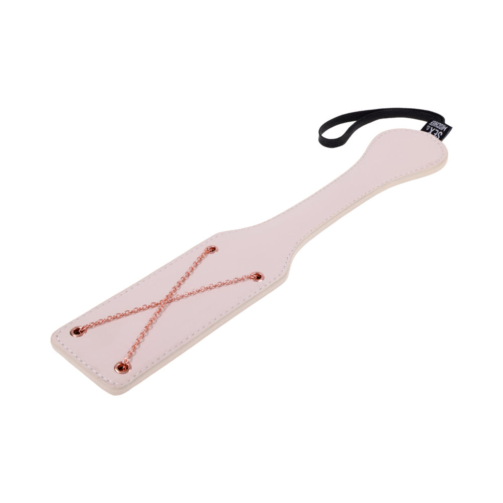 Sportsheets Sex & Mischief Peaches ''n CreaMe Chain Impressions Paddle