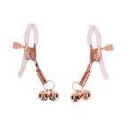 Sportsheets Sex & Mischief Peaches ''n CreaMe Bell Nipple Clamps