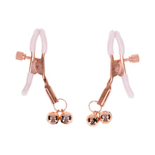 Sportsheets Sex & Mischief Peaches ''n CreaMe Bell Nipple Clamps