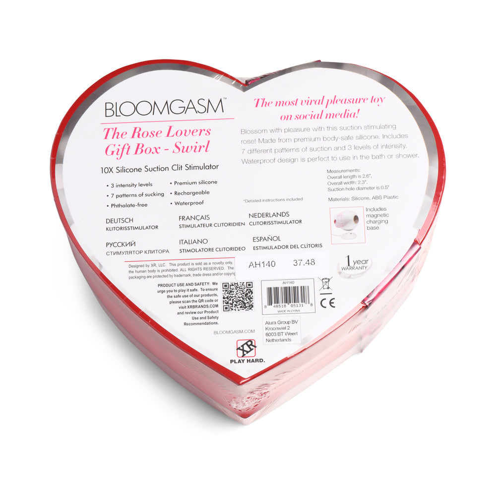 Bloomgasm The Rose Lover''s Gift Box Swirl