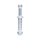 Clarity Elysian Swirl Glass Dildo