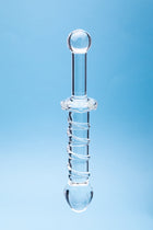 Clarity Elysian Swirl Glass Dildo