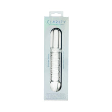 Clarity Elysian Swirl Glass Dildo