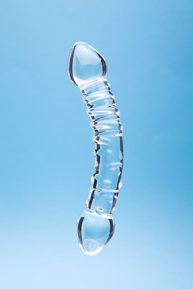 Clarity Celestial Bliss Glass Dildo