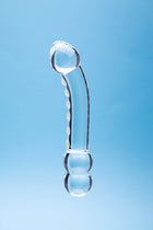 Clarity Celestial Ridge Glass Dildo