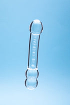 Clarity Celestial Ridge Glass Dildo