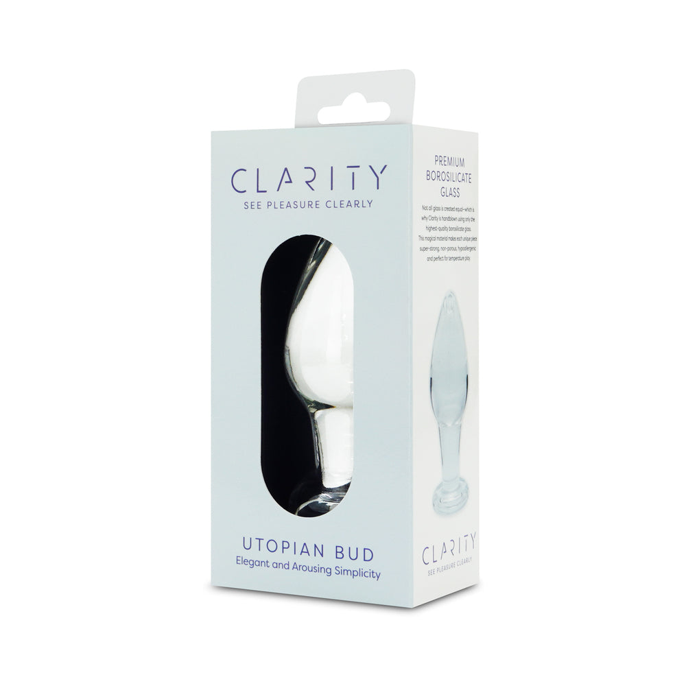 Clarity Utopian Bud Glass Plug