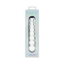 Clarity Elysian Pearls Glass Dildo