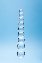 Clarity Elysian Pearls Glass Dildo