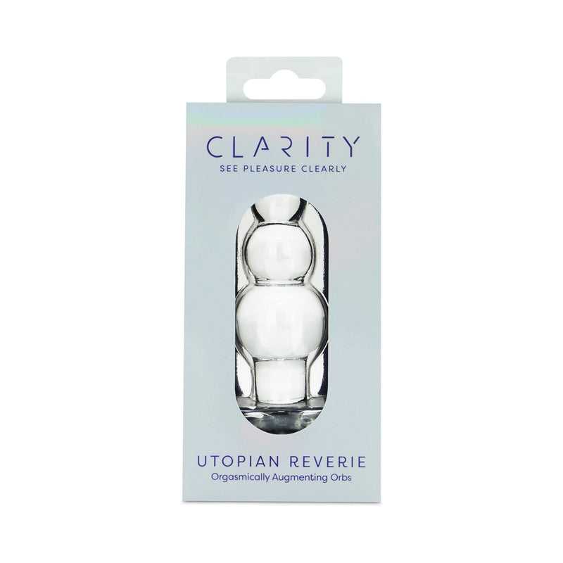 Clarity Utopian Reverie Glass Dildo